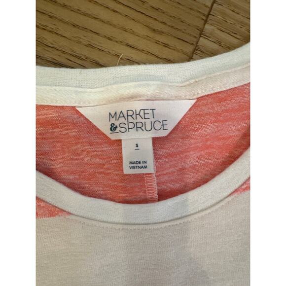 Market and Spruce Tank Top Stripes Womens Small - Picture 2 of 4